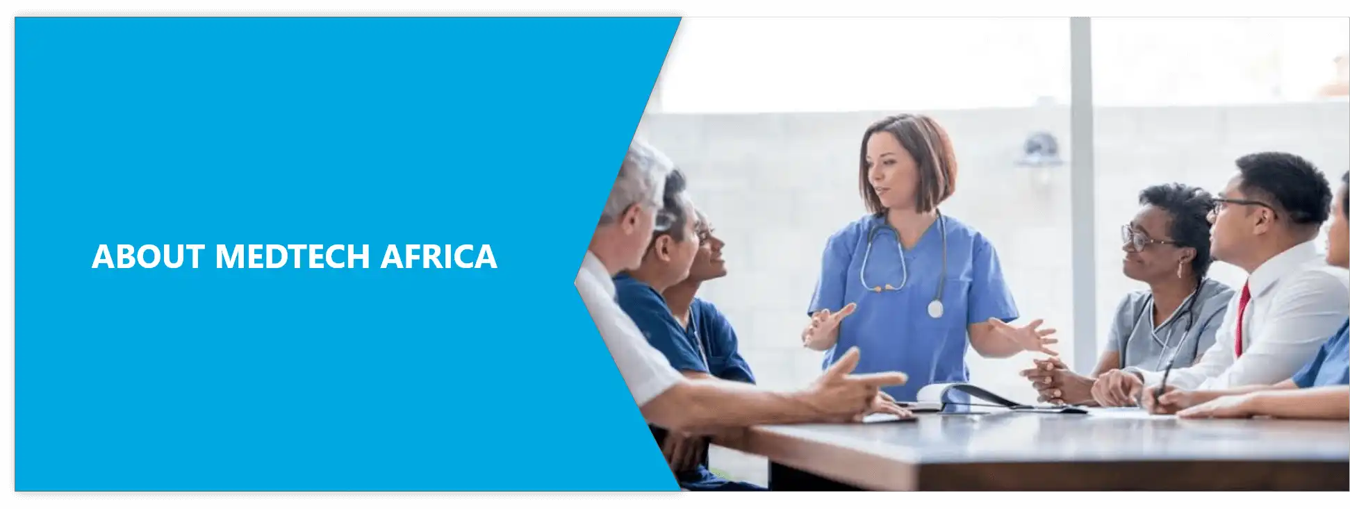 Medical professionals meeting